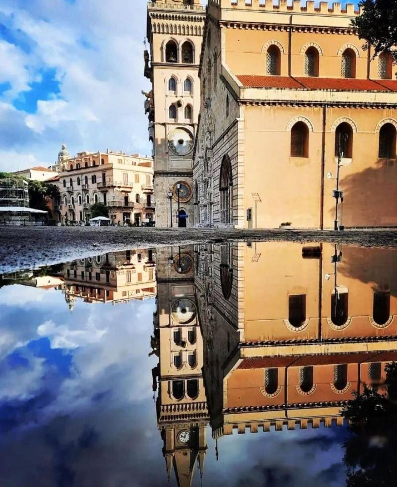 Suleima B&B Messina Centro Bagian luar foto